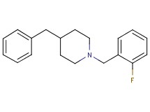4-benzyl-1-(2-fluorobenzyl)piperidine