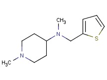 N,1-dimethyl-N-(2-thienylmethyl)-4-piperidinamine oxalate