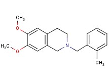 6,7-dimethoxy-2-(2-methylbenzyl)-1,2,3,4-tetrahydroisoquinoline