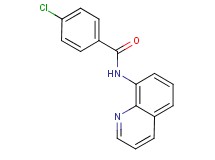 4-chloro-N-8-quinolinylbenzamide
