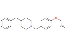 4-benzyl-1-(4-ethoxybenzyl)piperidine