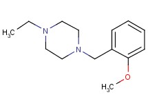 1-ethyl-4-(2-methoxybenzyl)piperazine
