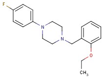 1-(2-ethoxybenzyl)-4-(4-fluorophenyl)piperazine