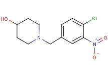 1-(4-chloro-3-nitrobenzyl)-4-piperidinol