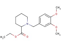ethyl 1-(3,4-dimethoxybenzyl)-2-piperidinecarboxylate