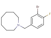 1-(3-bromo-4-fluorobenzyl)azocane