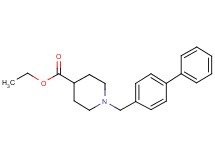 ethyl 1-(4-biphenylylmethyl)-4-piperidinecarboxylate