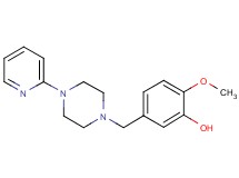 2-methoxy-5-{[4-(2-pyridinyl)-1-piperazinyl]methyl}phenol
