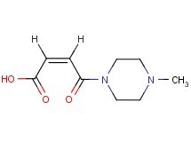 4-(4-methyl-1-piperazinyl)-4-oxo-2-butenoic acid