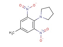 1-(4-methyl-2,6-dinitrophenyl)pyrrolidine