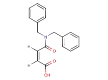 4-(dibenzylamino)-4-oxo-2-butenoic acid