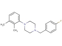 1-(2,3-dimethylphenyl)-4-(4-fluorobenzyl)piperazine