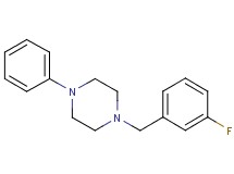 1-(3-fluorobenzyl)-4-phenylpiperazine