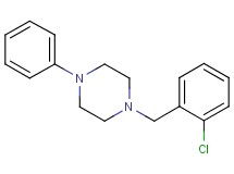 1-(2-chlorobenzyl)-4-phenylpiperazine