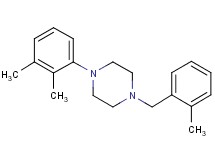 1-(2,3-dimethylphenyl)-4-(2-methylbenzyl)piperazine