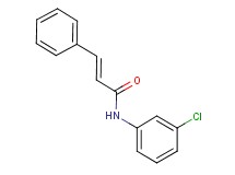 N-(3-chlorophenyl)-3-phenylacrylamide