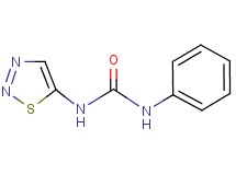 N-phenyl-N'-1,2,3-thiadiazol-5-ylurea