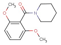 1-(2,6-dimethoxybenzoyl)piperidine