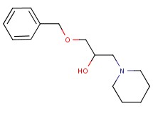 1-(benzyloxy)-3-(1-piperidinyl)-2-propanol hydrochloride
