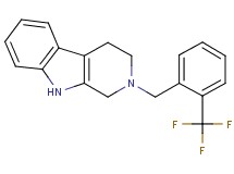 2-[2-(trifluoromethyl)benzyl]-2,3,4,9-tetrahydro-1H-beta-carboline