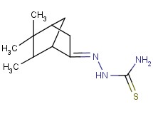 5,5,6-trimethylbicyclo[2.2.1]heptan-2-one thiosemicarbazone