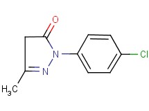 2-(4-chlorophenyl)-5-methyl-2,4-dihydro-3H-pyrazol-3-one