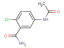 5-(acetylamino)-2-chlorobenzamide