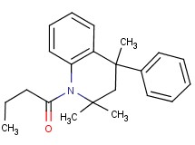 1-butyryl-2,2,4-trimethyl-4-phenyl-1,2,3,4-tetrahydroquinoline