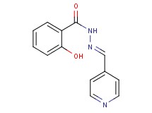 2-hydroxy-N'-(4-pyridinylmethylene)benzohydrazide