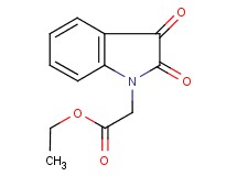 ethyl (2,3-dioxo-2,3-dihydro-1H-indol-1-yl)acetate