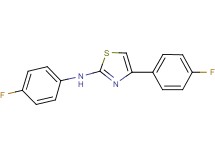 N,4-bis(4-fluorophenyl)-1,3-thiazol-2-amine hydrobromide