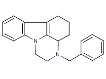 3-benzyl-2,3,3a,4,5,6-hexahydro-1H-pyrazino[3,2,1-jk]carbazole