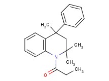 2,2,4-trimethyl-4-phenyl-1-propionyl-1,2,3,4-tetrahydroquinoline