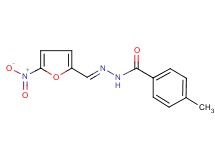 4-methyl-N'-[(5-nitro-2-furyl)methylene]benzohydrazide