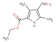 ethyl 4-formyl-3,5-dimethyl-1H-pyrrole-2-carboxylate