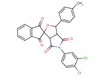 5-(3,4-dichlorophenyl)-3-(4-methylphenyl)-3a,6a-dihydrospiro[furo[3,4-c]pyrrole-1,2'-indene]-1',3',4,6(3H,5H)-tetrone