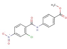 methyl 4-[(2-chloro-4-nitrobenzoyl)amino]benzoate