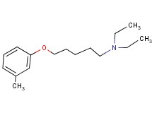 N,N-diethyl-5-(3-methylphenoxy)-1-pentanamine