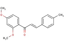 1-(2,4-dimethoxyphenyl)-3-(4-methylphenyl)-2-propen-1-one