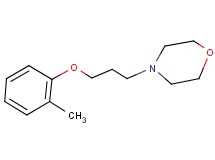 4-[3-(2-methylphenoxy)propyl]morpholine