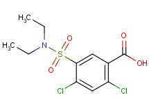 2,4-dichloro-5-[(diethylamino)sulfonyl]benzoic acid