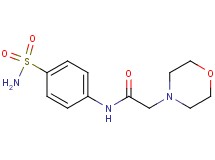 N-[4-(aminosulfonyl)phenyl]-2-(4-morpholinyl)acetamide