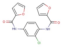 N,N'-(2-chloro-1,4-phenylene)di(2-furamide)