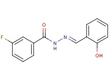 3-fluoro-N'-(2-hydroxybenzylidene)benzohydrazide