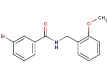 3-bromo-N-(2-methoxybenzyl)benzamide