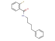 2-fluoro-N-(4-phenylbutyl)benzamide