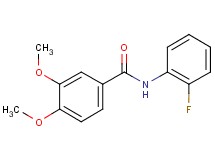 N-(2-fluorophenyl)-3,4-dimethoxybenzamide