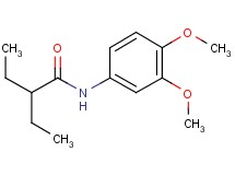 N-(3,4-dimethoxyphenyl)-2-ethylbutanamide
