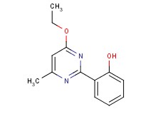 2-(4-ethoxy-6-methyl-2-pyrimidinyl)phenol
