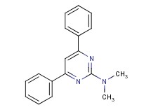 N,N-dimethyl-4,6-diphenyl-2-pyrimidinamine
